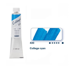 Schmincke College olajfesték, 200 ml - 430, college cyan hobbifesték