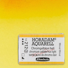 Schmincke Horadam akvarellfesték, 1/1 szilkés - 212, chromium yellow hue light akvarell