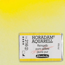 Schmincke Horadam akvarellfesték, 1/1 szilkés - 216, pure yellow akvarell