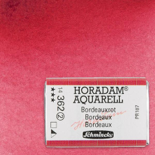 Schmincke Horadam akvarellfesték, 1/1 szilkés - 362, bordeaux akvarell