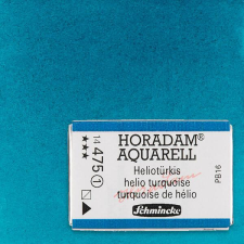 Schmincke Horadam akvarellfesték, 1/1 szilkés - 475, helio turquoise akvarell
