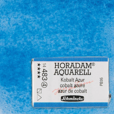 Schmincke Horadam akvarellfesték, 1/1 szilkés - 483, cobalt azure akvarell