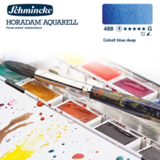 Schmincke Horadam akvarellfesték, 1/1 szilkés - 488, cobalt blue deep akvarell