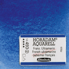 Schmincke Horadam akvarellfesték, 1/1 szilkés - 493, french ultramarine akvarell