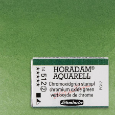 Schmincke Horadam akvarellfesték, 1/1 szilkés - 512, chromium oxide green akvarell