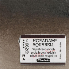 Schmincke Horadam akvarellfesték, 1/1 szilkés - 662, sepia brown reddish akvarell