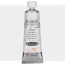 Schmincke Mussini olajfesték, 35 ml - 102, zinc white hobbifesték