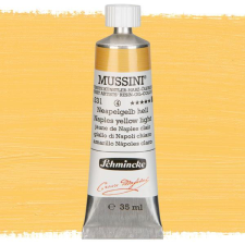 Schmincke Mussini olajfesték, 35 ml - 231, naples yellow light hobbifesték