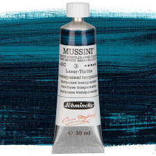 Schmincke Mussini olajfesték, 35 ml - 497, translucent turquoise hobbifesték