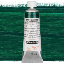 Schmincke Mussini olajfesték, 35 ml - 512, chromium oxide green brilliant hobbifesték
