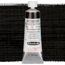 Schmincke Mussini olajfesték, 35 ml - 783, mineral black hobbifesték