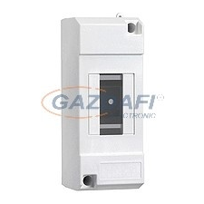 SCHNEIDER 10205 Resi9 MICRO PRAGMA Kiselosztó, ajtó nélkül, falon kívüli, 2 modul villanyszerelés