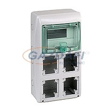 SCHNEIDER 13179 Kaedra kiselosztó (90x100) 16 modul, 4ny villanyszerelés