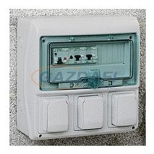 SCHNEIDER 13180 Kaedra kiselosztó (90x100) 24+2 modul, 3ny villanyszerelés