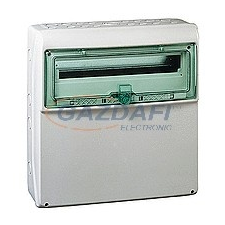 SCHNEIDER 13193 Kaedra Kaedra univerzális kiselosztó átlátszó ajtó, 36+2m villanyszerelés