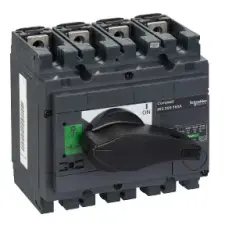 SCHNEIDER 31105 Szakaszolókapcsoló Interpact INS250 - 160 A - 4-pólusú villanyszerelés