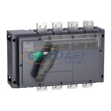 SCHNEIDER 31363 Interpact INV1250 4P, szerelt villanyszerelés