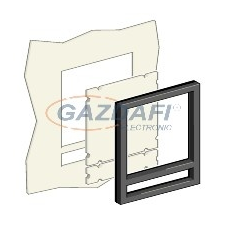 SCHNEIDER 48601 Ajtókivágás takaró keret fix készülékhez (CDP) villanyszerelés