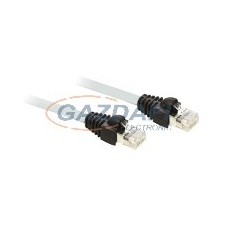 SCHNEIDER 490NTW00002 Ethernet árnyékolt sodrott érpár Kábel, 2M, RJ45 connec. villanyszerelés