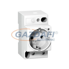 SCHNEIDER A9A15035 ACTI9 Moduláris dugalj 16A UE 250V 2P+T villanyszerelés