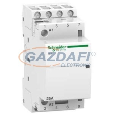 SCHNEIDER A9C20134 ACTI9 iCT25A kontaktor, 50Hz, 4NO, 24VAC villanyszerelés