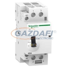 SCHNEIDER A9C21162 ACTI9 iCT63A kézi vezérlésű kontaktor, 50Hz, 2NO, 24VAC villanyszerelés