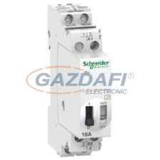 SCHNEIDER A9C30315 ACTI9 ITL16A impulzusrelé, 1NO 1NC, 130VAC, 48VDC villanyszerelés