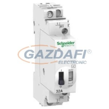 SCHNEIDER A9C30831 ACTI9 ITL32A impulzusrelé, 1NO, 240VAC, 110VDC villanyszerelés