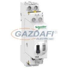 SCHNEIDER A9C32216 ACTI9 iETL kiterjesztés, iTL és iTLI impulzusrelékhez, 2P, 16A, 48VAC, 24VDC villanyszerelés