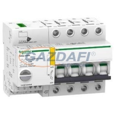 SCHNEIDER A9C63425 ACTI9 Reflex iC60N beépített megszakító vezérlés, 4P, D, 25A villanyszerelés