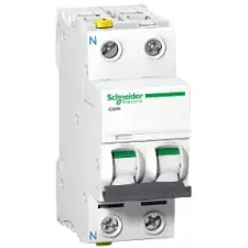 SCHNEIDER A9F04640 ACTI9 iC60N kismegszakító, 1P+N, C, 40A villanyszerelés