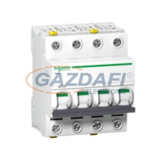 SCHNEIDER A9F05402 ACTI9 iC60N kismegszakító, 4P, D, 2A villanyszerelés