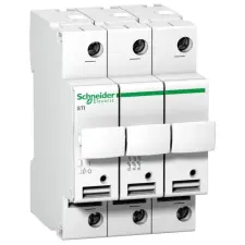 SCHNEIDER A9N15655 ACTI9 STI olvadóbiztosítós szakaszolókapcsoló, 3P, 20A, 8.5x31.5mm villanyszerelés