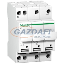 SCHNEIDER A9N15658 ACTI9 STI olvadóbiztosítós szakaszolókapcsoló, 3P-N, 25A, 10.3x38mm villanyszerelés