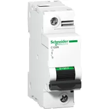 SCHNEIDER A9N18343 ACTI9 C120N kismegszakító, 1P, B, 125A villanyszerelés