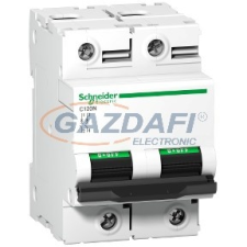 SCHNEIDER A9N18345 ACTI9 C120N kismegszakító, 2P, B, 80A villanyszerelés