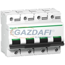 SCHNEIDER A9N18434 ACTI9 C120H kismegszakító, 4P, B, 63A villanyszerelés
