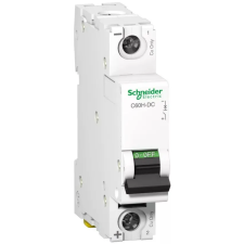 SCHNEIDER A9N61506 ACTI9 C60H-DC kismegszakító, 1P, C, 6A, 250VDC villanyszerelés