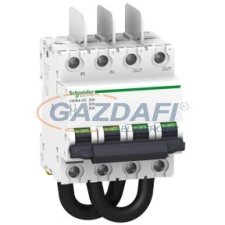 SCHNEIDER A9N61690 ACTI9 C60NA-DC terheléskapcsoló, 2P, 25A, 800VDC villanyszerelés