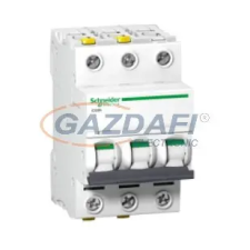 SCHNEIDER ACTI9 iC60H kismegszakító, 3P, D, 2A villanyszerelés