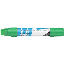 SCHNEIDER Akril marker, 15 mm, SCHNEIDER "Paint-It 330", zöld filctoll, marker