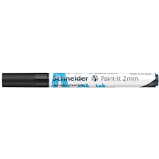 SCHNEIDER Akril marker, 2 mm, SCHNEIDER "Paint-It 310" , fekete filctoll, marker