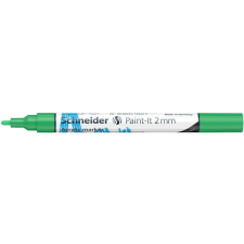 SCHNEIDER Akril marker, 2 mm, SCHNEIDER "Paint-It 310", zöld filctoll, marker
