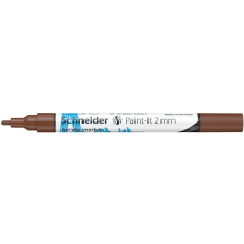  SCHNEIDER Akril marker, 2 mm, SCHNEIDER &quot;Paint-It 310&quot;, barna filctoll, marker