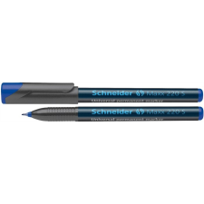 SCHNEIDER Alkoholos marker, OHP, 0,4 mm, SCHNEIDER "Maxx 220 S", kék filctoll, marker