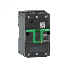 SCHNEIDER C113100BS kompakt megszakító NSXm NA, 3 Poles, 100A rating, sarukkal és síncsatlakozókkal villanyszerelés
