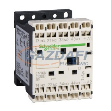 SCHNEIDER CA4KN313BW3 Segédkapcsoló 3 záró, 1 nyitó, 24V DC villanyszerelés
