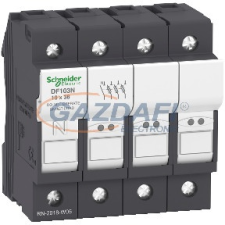SCHNEIDER DF103N Biztosíték tartó 3P N 32A biztosítékhoz villanyszerelés