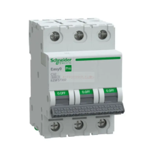 SCHNEIDER Easy9 Pro kismegszakító 3P C 32A 6kA villanyszerelés