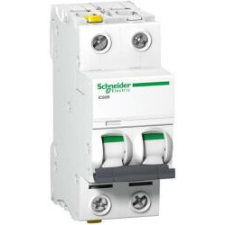 Schneider Electric ACTI9 iC60N kismegszakító 2P, B, 2A A9F03202 (A9F03202) - elektrobagoly villanyszerelés